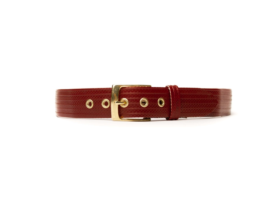 Riem - Brandweerslang - Rood/Goud - 4x95 cm